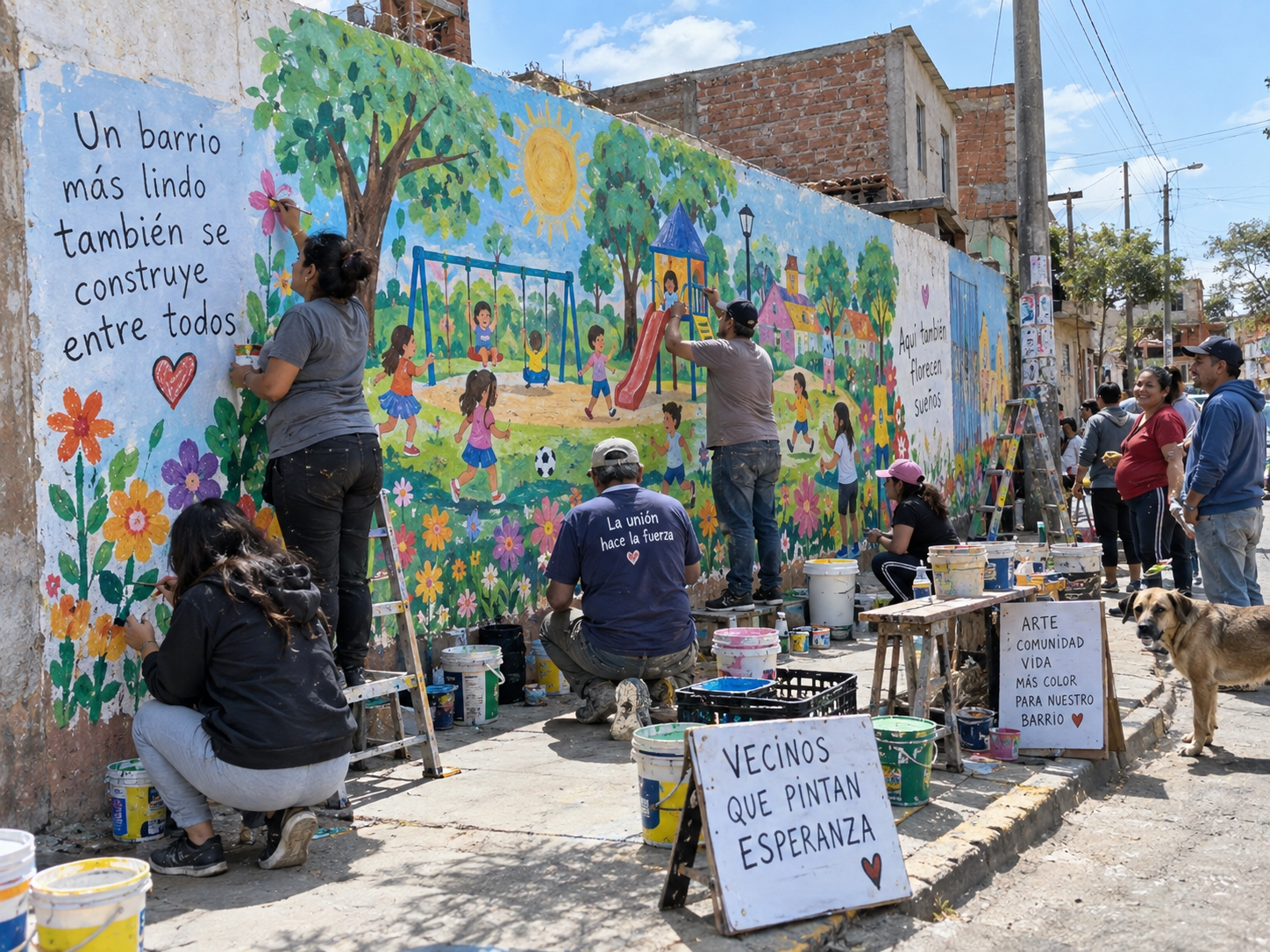 Comunidades que transforman sus ciudades desde el trabajo colectivo